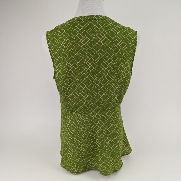 CAbi #6383 Women's V-Neck Cobblestone Blouse Top Size S - Picture 4 of 7